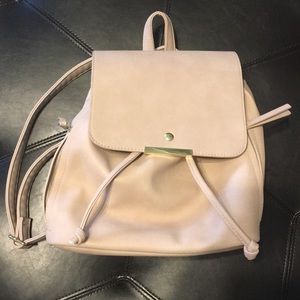 Tan minimal backpack